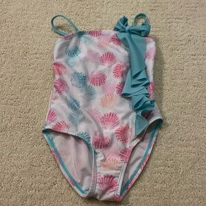Sol Swim shells one-piece swimsuit. Size 2T.